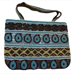 Christiana Vintage Fully Beaded Bag